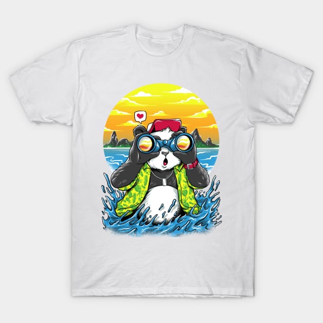 summer panda T-Shirt by spoilerinc